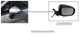 LEFT BLK SIDE VIEW MIRROR OEM 16-18 KIA OPTIMAKIA 1YR WRNTY 87610D5000