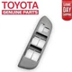 01 - 05 TOYOTA RAV4 DRIVER DOOR POWER WINDOW LOCK SWITCH BEZEL TRIM GRAY OEM NEW