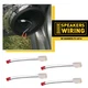 4X Car Door Speaker Harness Wire Plug Adaptor For Journey Dodge Jeep Replacement