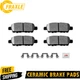 Rear Ceramic Brake Pads For Nissan Altima Maxima Rogue Murano Sentra Leaf Quest