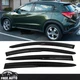 Fits 16-22 Honda HR-V Window Visor Sun Rain Guard Shield Mugen Style Acrylic 4PC