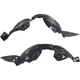 New Front Driver & Passenger Side Fender Liner Set 2014-2018 Mazda 3 SDN / HB