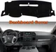 Dash Mat Pad For 2007-2013 Chevy Silverado GMC Sierra Cab Dashboard Cover Black
