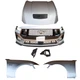 for 2024- 26 Ford Mustang GT front bumper cover grille hood fender Iconic Silver