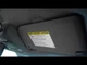 Passenger Sun Visor Standard Cab Vinyl Fits 17-20 FORD F250SD PICKUP 723651