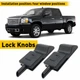 2 Door Lock Knob Front Rear Black Fit Chevy GMC Yukon Silverado Sierra 2007-2013
