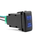 For Toyota 4Runner 2003-2009 Blue LED " Spot Lights " Push Switch Button