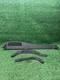 07-13 Mercedes W221 S550 S400 Dashboard Air Vent Trim Panel Cover Set Black OEM