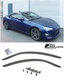 EOS Visors For 13-16 Scion FR-S JDM CLIP-ON Side Window Rain Guard Deflectors