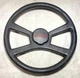 1985-95 Chevy C10 C/K Truck Blazer Van Black 4Spoke Steering Wheel w Horn Button