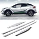 Door Side Cover Trim For Toyota C-HR 2017 2018 2019 2020 2021 Exterior Chrome