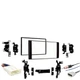 Fits Nissan NV 2015-2018 Metra Single DIN Dash Kit w/ Harmony Radio Harness New