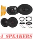 For 2005-2018 Toyota Tacoma JBL Stage3 Front & Rear Door Car Speakers w/Grills