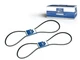 V-belt kit DT Spare Parts 3.34276SP, L: 1350 mm, W: 13 mm, AVX13X1350, 2 belts