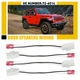 4X Car Speaker Door Harness Wire Connector For Dodge Adapter Journey Chrysler