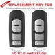 2 NEW For 2014-2019 MAZDA 3 6 MX-5 SMART CAR KEY REMOTE FOB WAZSKE13D01 (4BTN)