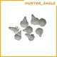 25Pcs Seat Trim Panel Back Cover Clips Nylon White For Honda Accord Acura 