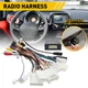 Fit Aftermarket Radio Toyota Stereo Car Wire Cable Harness Adapter w/ Canbus BOX