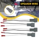 4x Wire Speaker Harness Adapter Connector Fit Mazda B2300/B3000/B4000 1995-1997