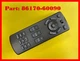 2015 2016 2017 2018 2019 LEXUS LX570 REAR ENTERTAINMENT REMOTE 86170-60090