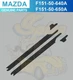 Mazda Genuine RX-8 SE3P Front Door Belt Line Molding seal LH & RH Set of 2