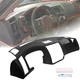 For 2006 2007 2008 Infiniti FX35 Black Painted Dash Cover Dash Cap w/ Glue