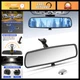 Universal 10.5" Interior Rear View Mirror Kit - Fits Most Cars, SUVs & Trucks