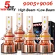 For Toyota Sienna 2004-2010 4x 9005 9006 Front LED Headlight Bulb Hi/Low Beam