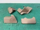 10-13 RANGE ROVER SPORT FRONT RIGHT SEAT TRACK RAIL END CAP TRIM SET OEM