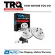 TRQ Front Performance Drilled Slotted Brake Rotor & Ceramic Pad Set for S10