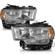 For 2019-2024 Dodge Ram 2500 3500 Chrome Headlights Pair Headlamps Left+Right