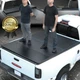 Hard Tri-Fold FRP Truck Bed Tonneau Cover For 2016-2021 Toyota Tacoma 5ft Bed