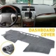 For TOYOTA CAMRY 2007-11 Gray DashMat Dash Cover Dashboard Mat Car Interior Pad