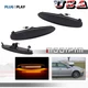 For 03-08 Mazda 6 Mazdaspeed6 GG1 GY1 Smoked Amber LED Side Marker Signal Lights