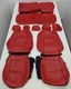 For Toyota RAV4 Prime SE XSE Plug-In 2021-2025 Red Leather Seat Covers MB215