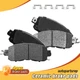 Front Ceramic Brake Pads for 15-17 Nissan Leaf 13 Altima Base/SV 2.5/3.5L 14-23