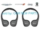 2009-2020 Dodge Grand Caravan Durango Journey Uconnect TWO Wireless Headphones