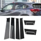 Pillar Post Set Door Window Cover Trim Kit For Honda HRV HR-V Vezel 4-Door