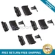 4X Front AC Vent Air Vent Outlet Tab Clips For Mercedes-Benz GLE550 2016-2018