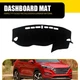 Fit Hyundai Tucson 2016 2017 2018 Dash Cover Anti-Glare Dashboard Mat Black Pad