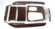 BMW Trim Set Brown Fineline 9336178 7' G11 G11 LCI G12 G12 LCI