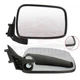 LH&RH Chrome Foldaway Manual Mirrors For MAZDA PICKUP B2200 UB45 1986-93
