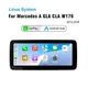 Linux CarPlay Android Auto Screen Car Radio Upgrade for Mercedes Benz CLA GLA A 