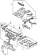 Genuine Honda Insulator Rear (32"X38") 72846-282-305AH