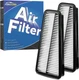 2-Pack Engine Air Filter Fits for Toyota 4Runner 2003-2009, FJ Cruiser 2007-2009
