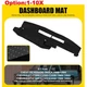 For Chevrolet K1500 K2500 K3500 1988-1994 Car Dash Cover Mat Dashboard Pad Black