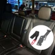 For 2015-2020 Ford F150 F250 F350 Rear Seats Quick Latch Release Kit Black / US