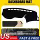 Dashmat For Honda Accord 2013-2017 2016 Dash Mat Dashboard Cover Carpet Black