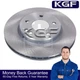 KGF Front Brake Discs Fits Mercedes C-Class 1993-2001 A2024210712