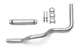 1998-2006 Ford F150 F250 Truck 3" Single Exhaust Kit Glasspack Muffler
